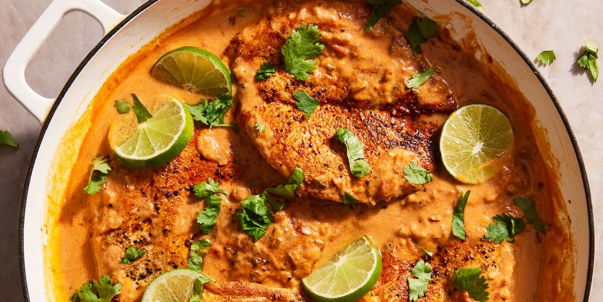 Best One-Pan Coconut-Lime Chicken Recipe - How To Make One-Pan Chicken