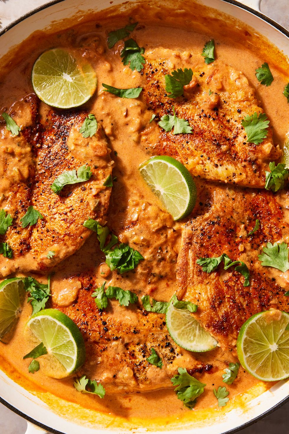 one pan coconut lime chicken