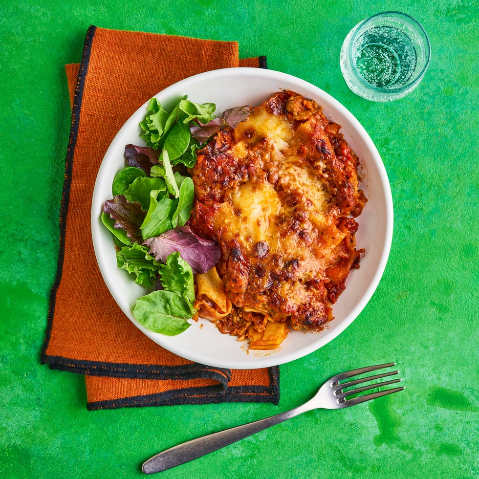 one pan sausage lasagne