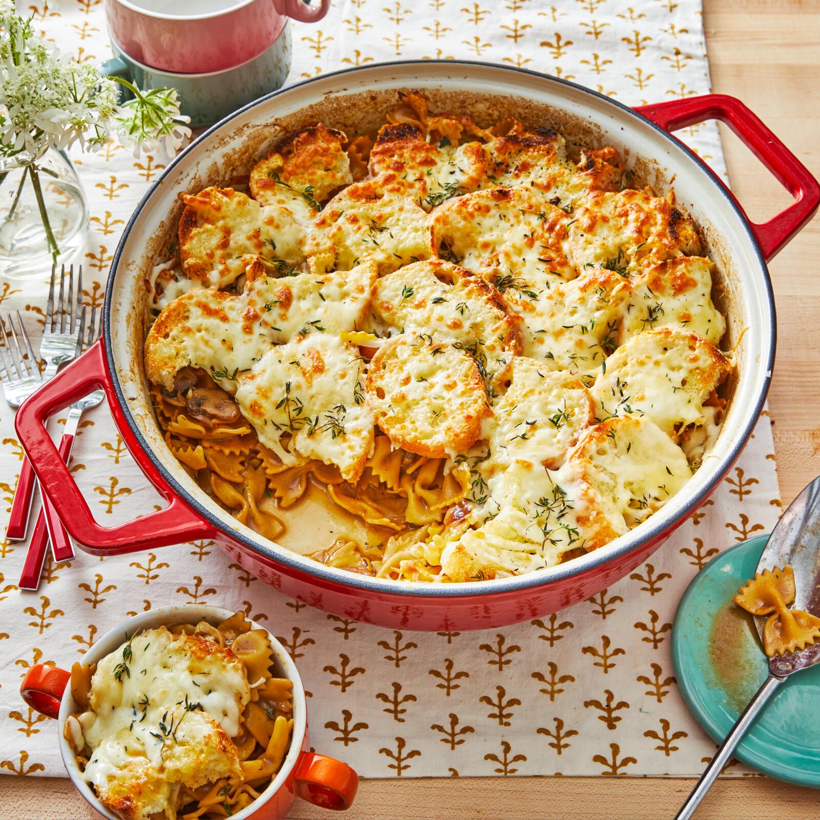 Best One-Pot French Onion Pasta Recipe - How to Make One-Pot French Onion  Pasta