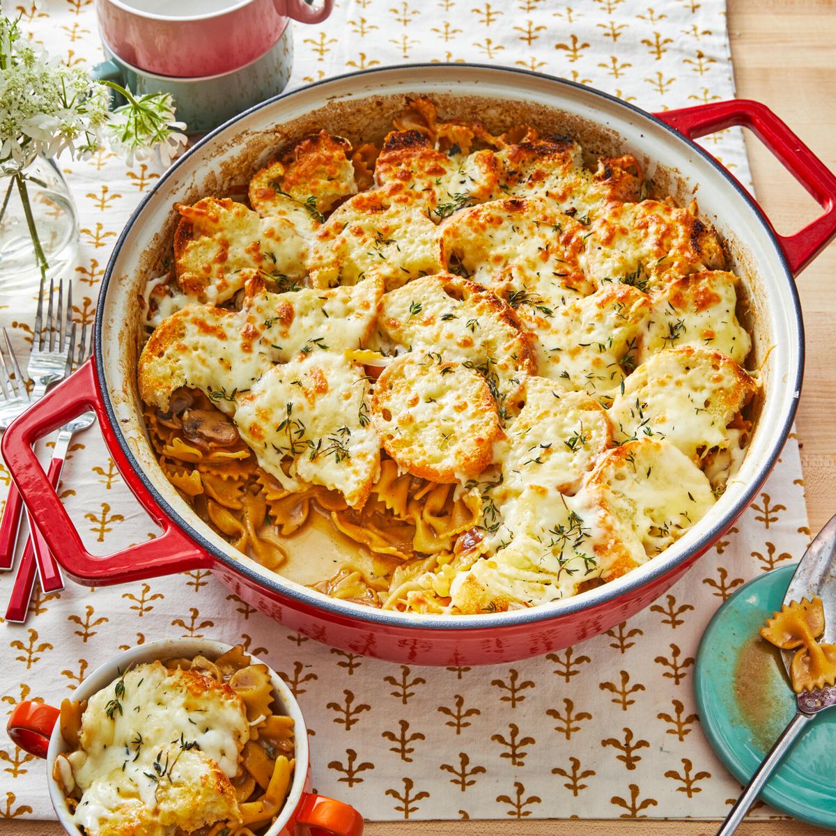 the pioneer woman's one pot french onion pasta recipe