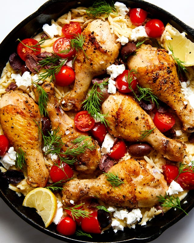 one pot greek chicken drumsticks