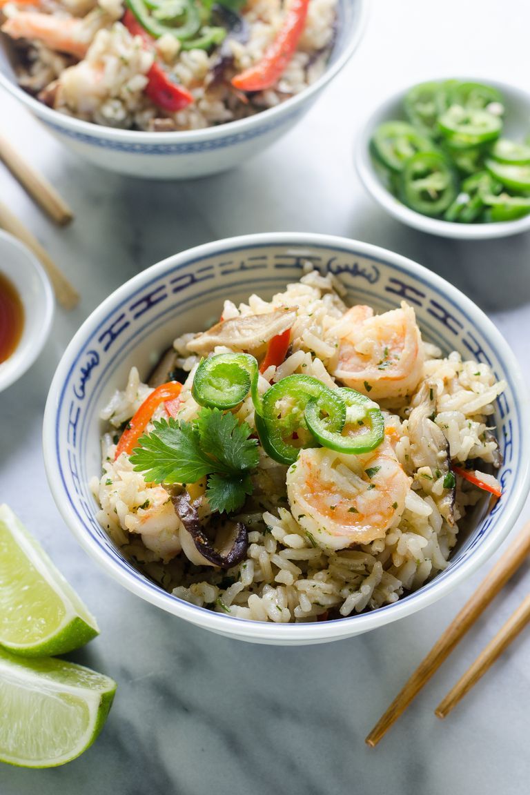 one pot shrimp and coconut rice