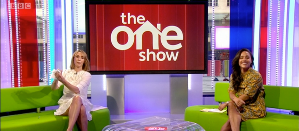 alex jones, alex scott on the one show