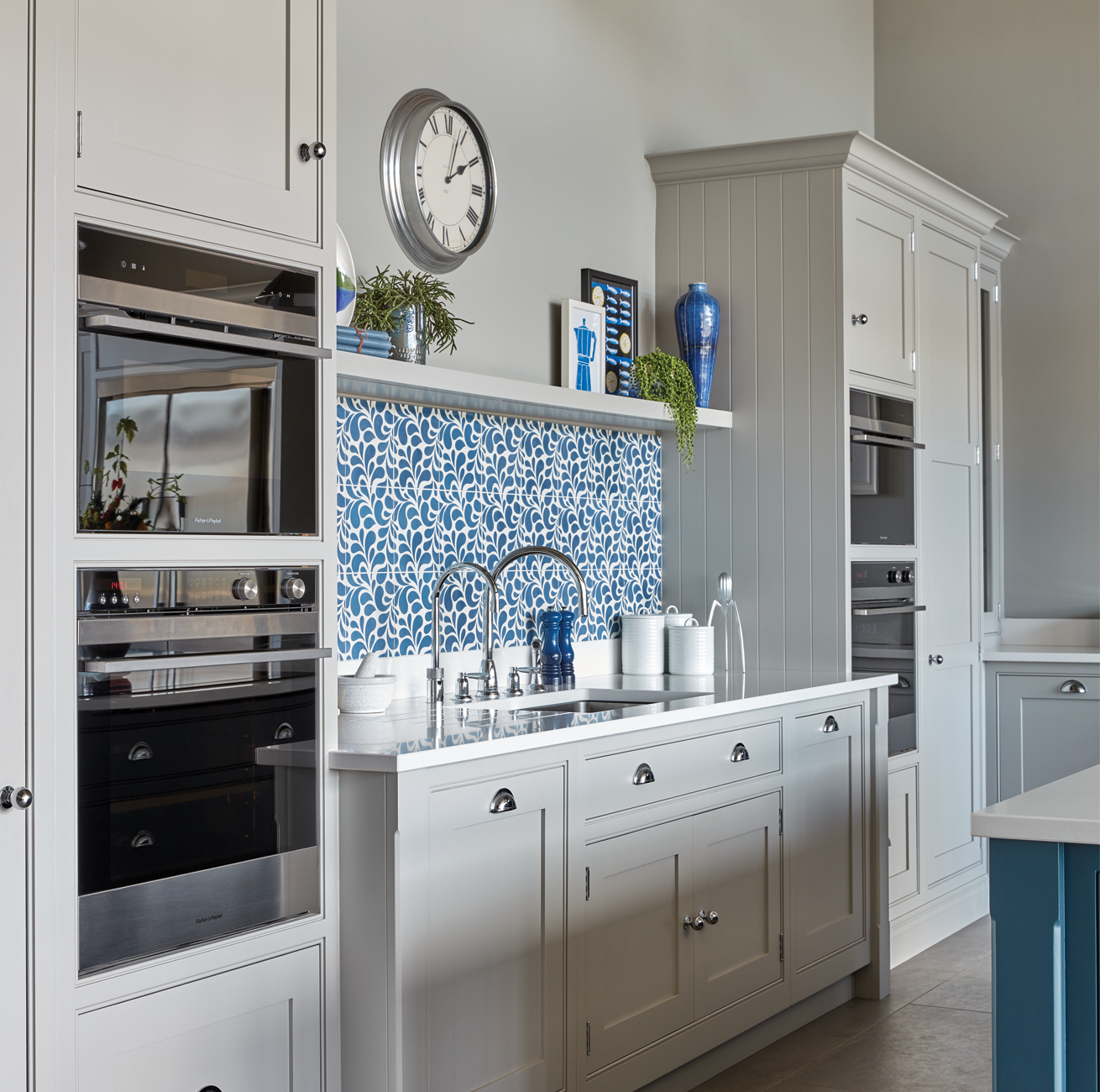 one wall kitchen ideas