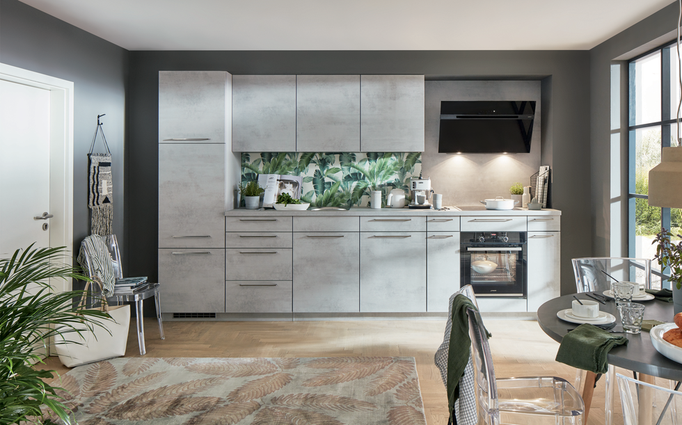 one wall kitchen ideas