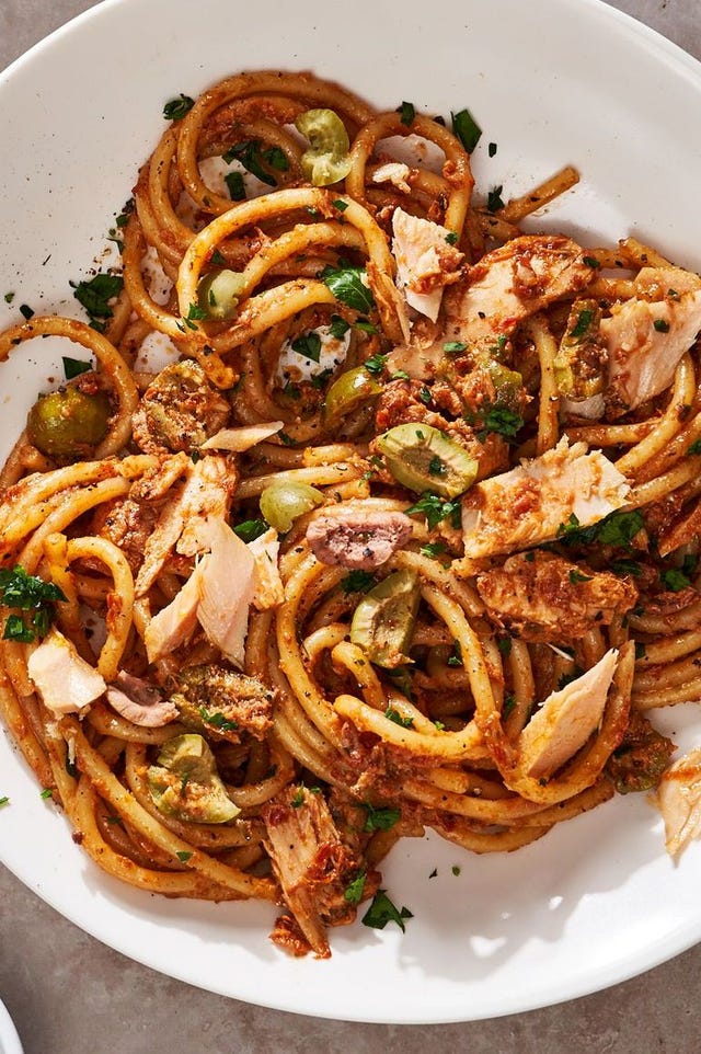 one pan tuna pasta