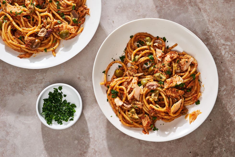 one pan tuna pasta