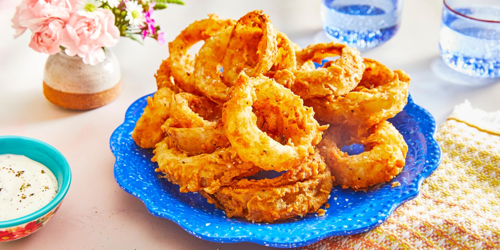 Homemade Onion Rings — Bless this Mess
