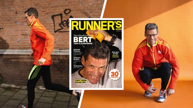 bert van vlaanderen 30 jaar na zijn eerste cover voor runner's world