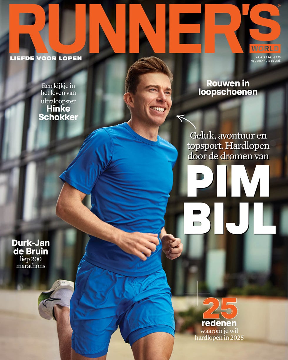 de cover van runner's world 9