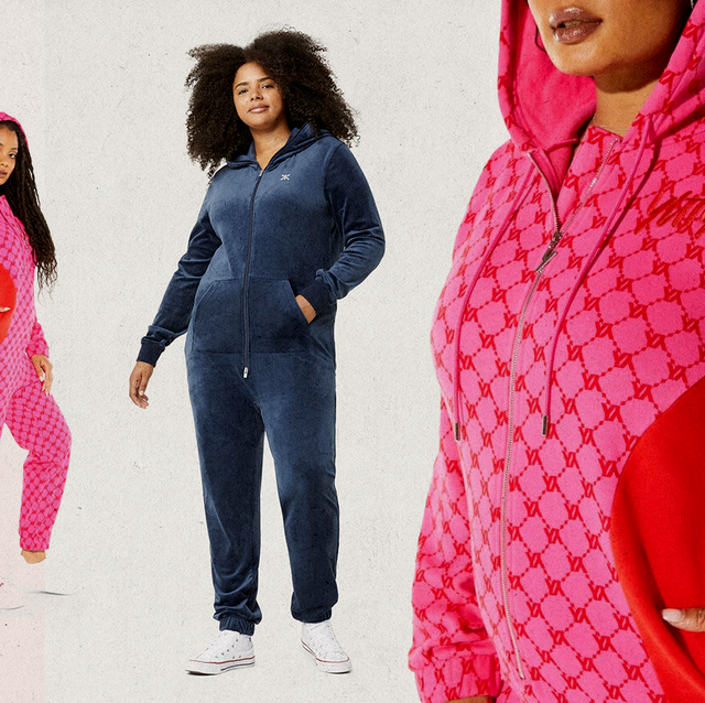 Fashion Women Tracksuit Plaid Print Zipper Hooded Top Pants Two Pieces Set  Suit