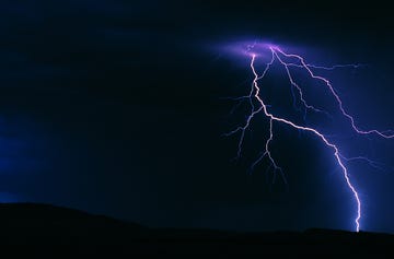 hardlopen met onweer is niet veilig