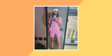 a person wearing some cooling pyjamas