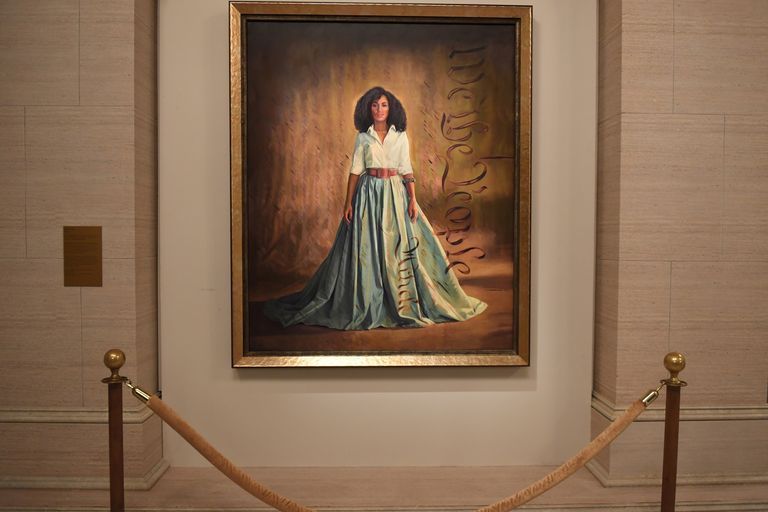 a portrait of olivia pope featured in the final moments of the series finale