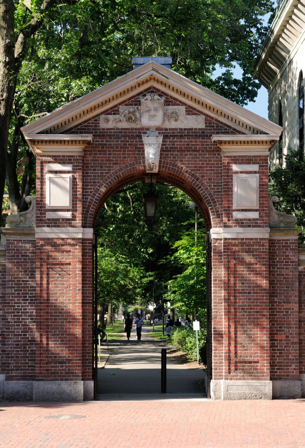 Open Gate to Harvard University