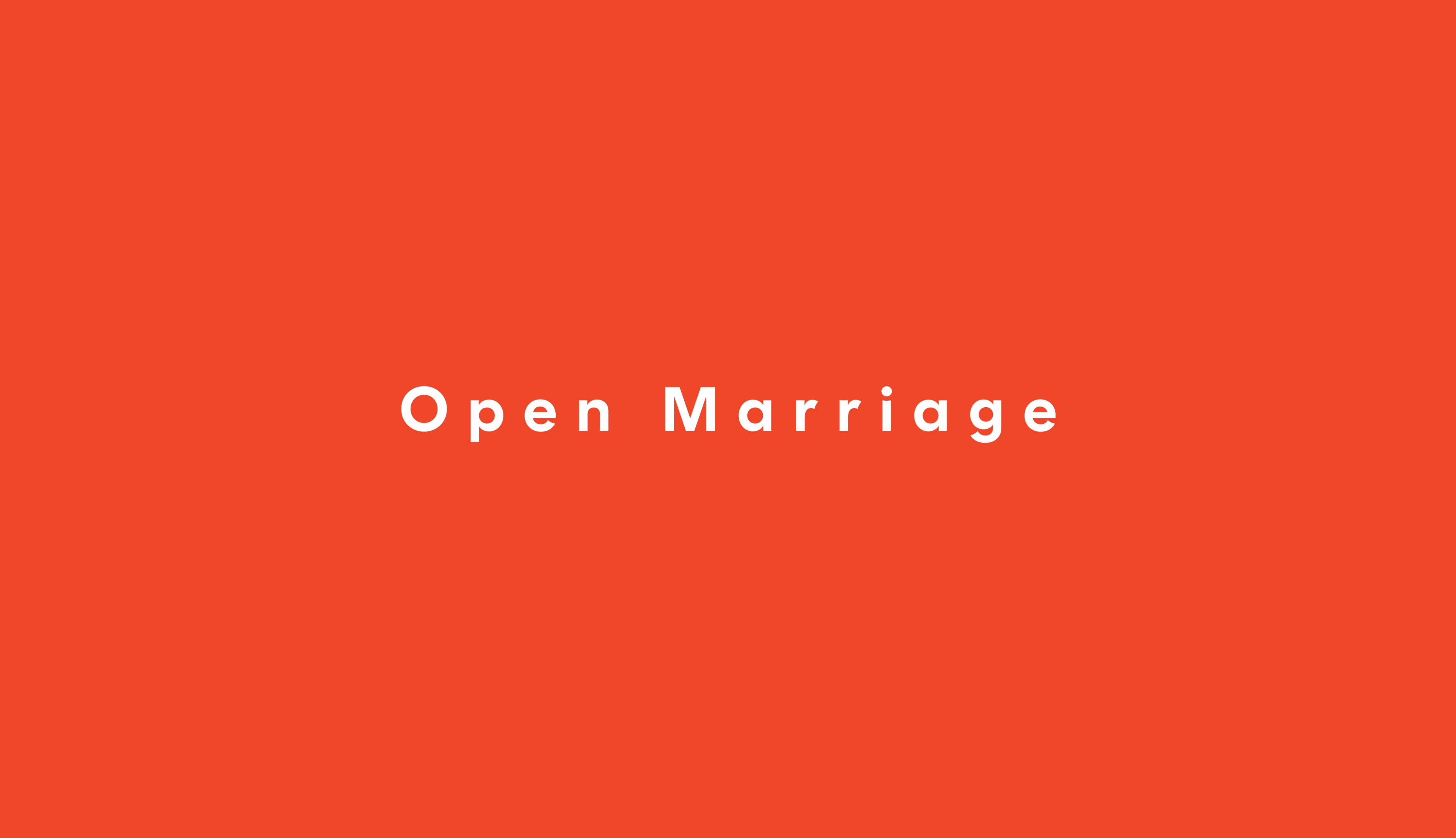Whats an Open Marriage? photo