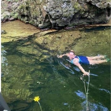 open water swimming