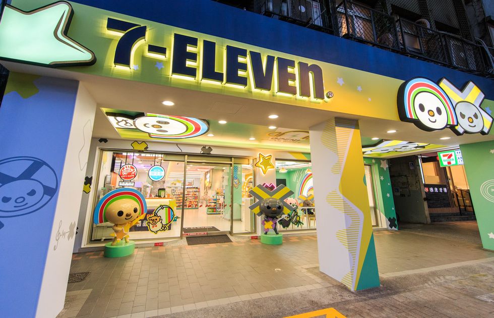 7 eleven open小將15歲生日快樂 「open家族主題店」