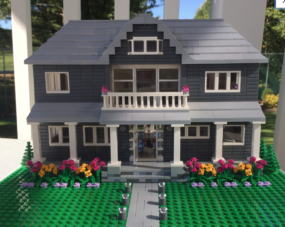 Mere end noget andet moronic Landskab This Etsy Artist Can Create a Lego Replica of Your House