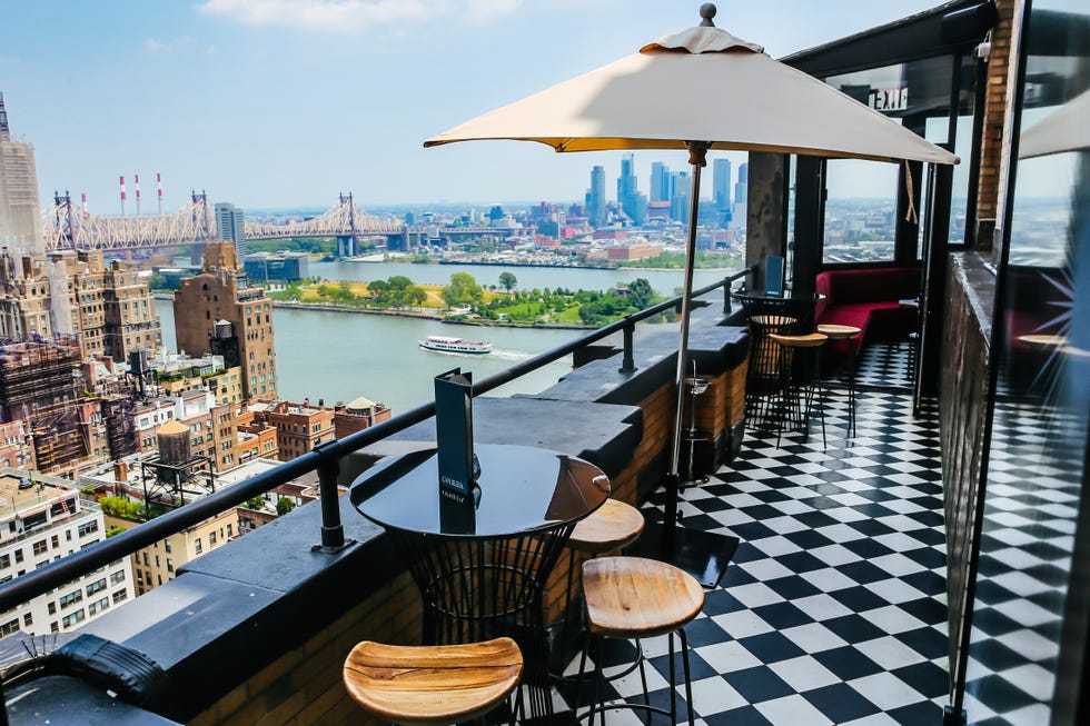 rooftop view ophelia lounge nyc