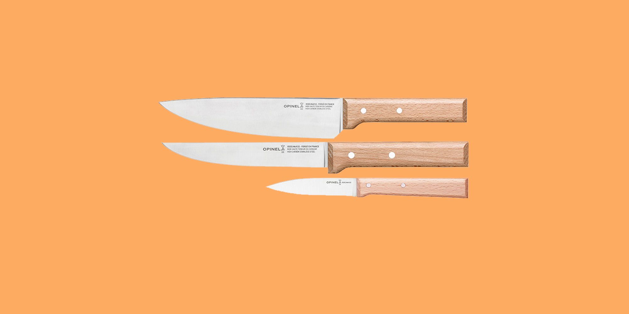 Material Trio of Knives