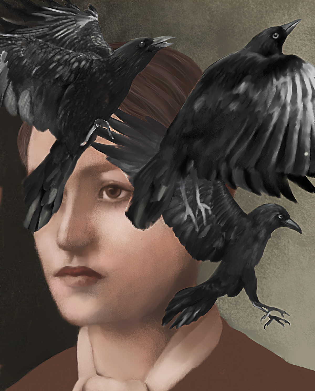 raven, Bird, Raven, Feather, Wing, Crow, Beak, Crow-like bird, Illustration, Blackbird, 