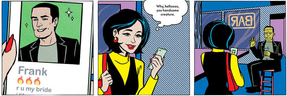 Cartoon, Comics, Illustration, Graphic design, Fiction, Art, Fictional character, Visual arts, Comic book,