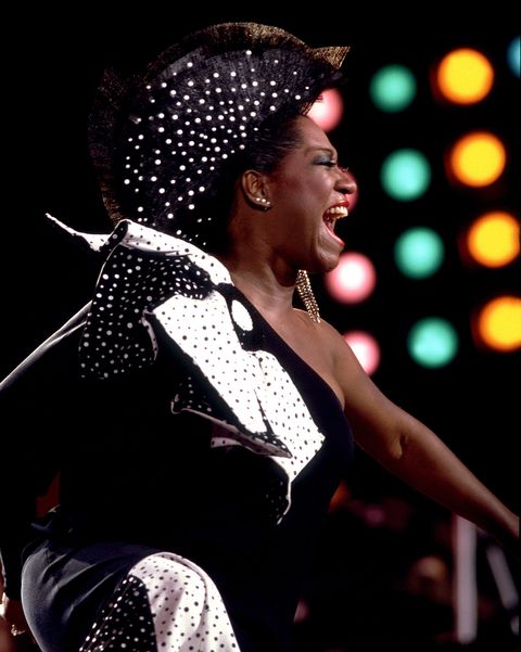 patti labelle performs at live aid at veteran's stadium in philadelphia, pennsylvania, july 13, 1985 photo by paul natkingetty images