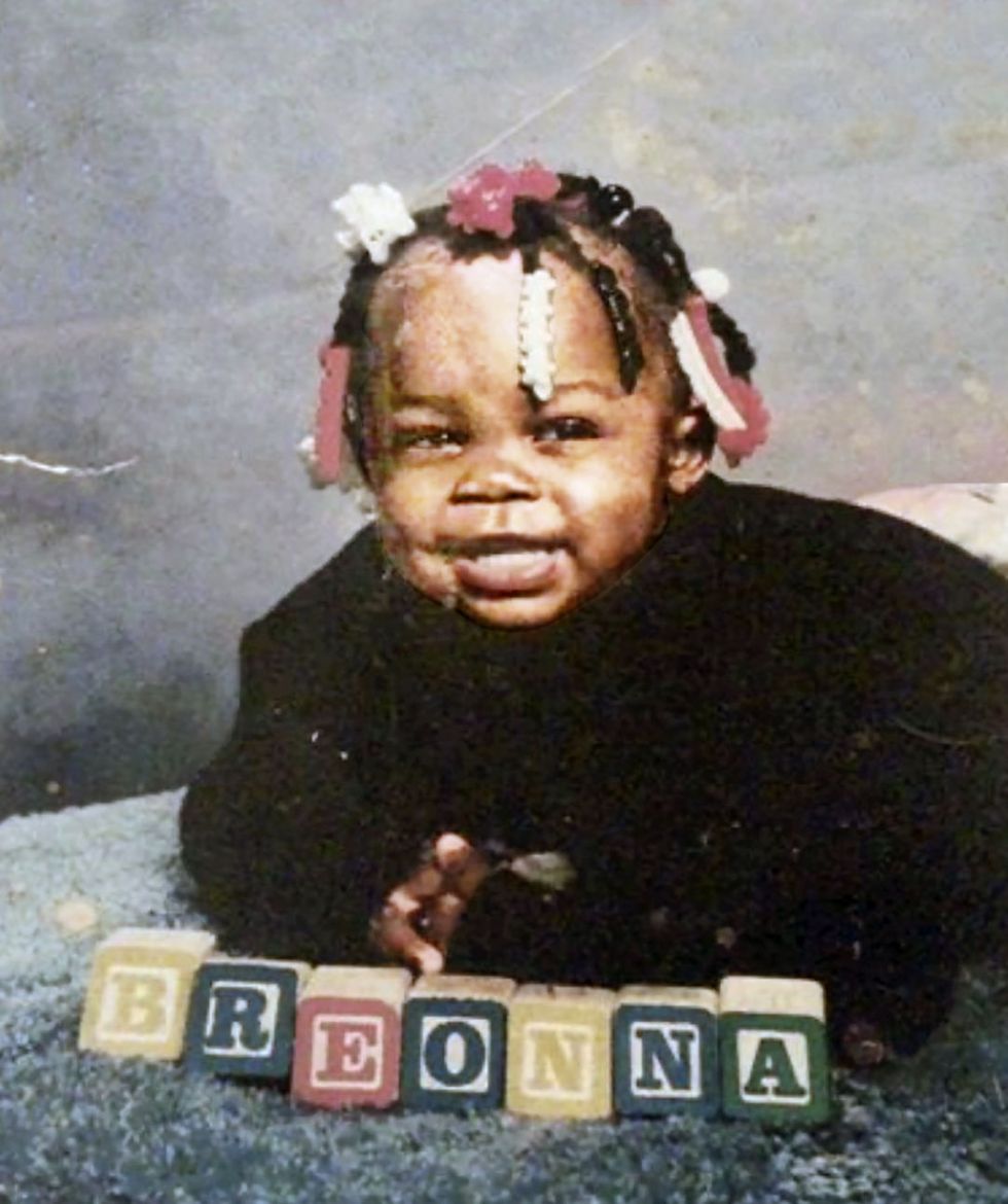 breonna taylor at 9 months old