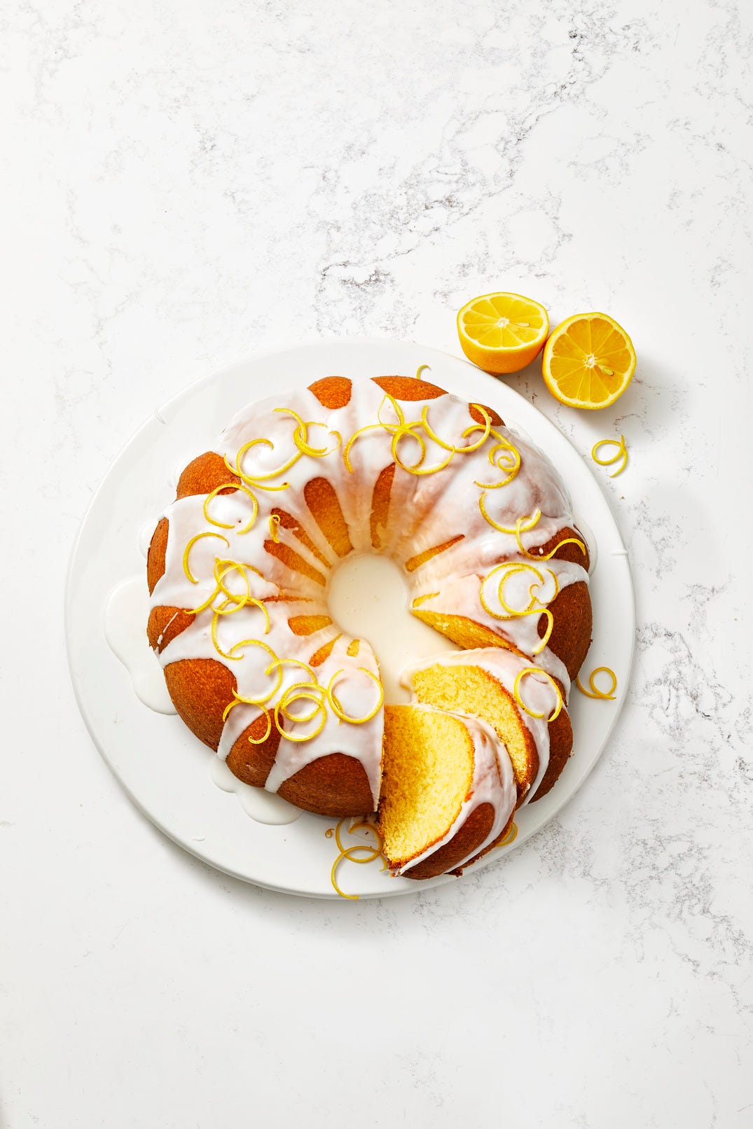 Lemon Bundt Cake - Immaculate Bites