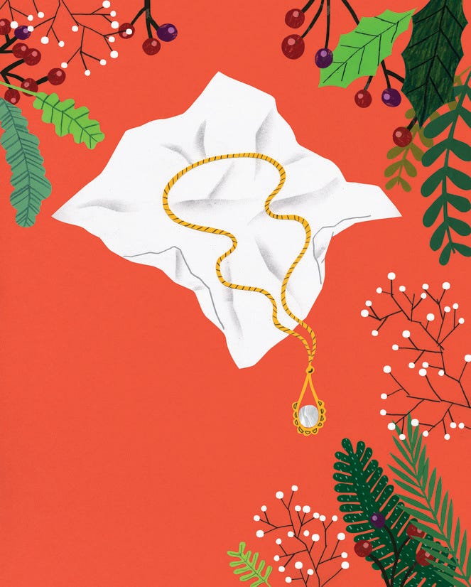 necklace illustration