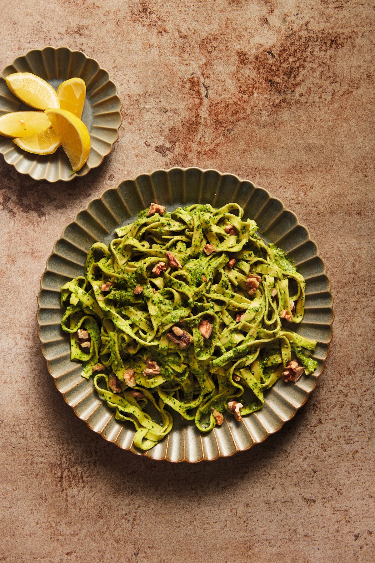 Milk Street Recipe for Fettuccine with Miso and Kale Pesto