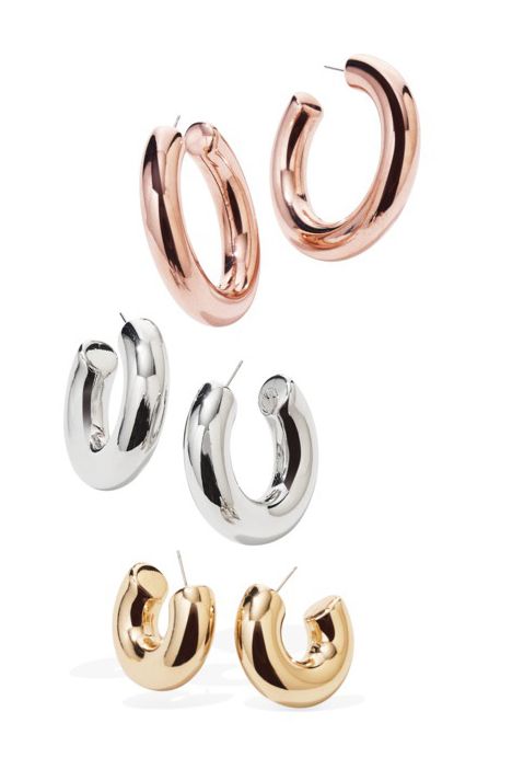 Earrings, Metal, Jewellery, Fashion accessory, Silver, Brass, Ear, Body jewelry, 