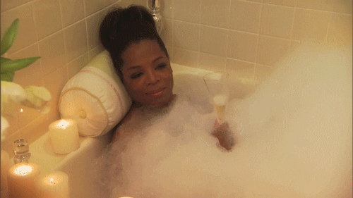 Bathing, Face, Bathtub, Nose, Head, Skin, Room, Chest, Neck, Flooring, 