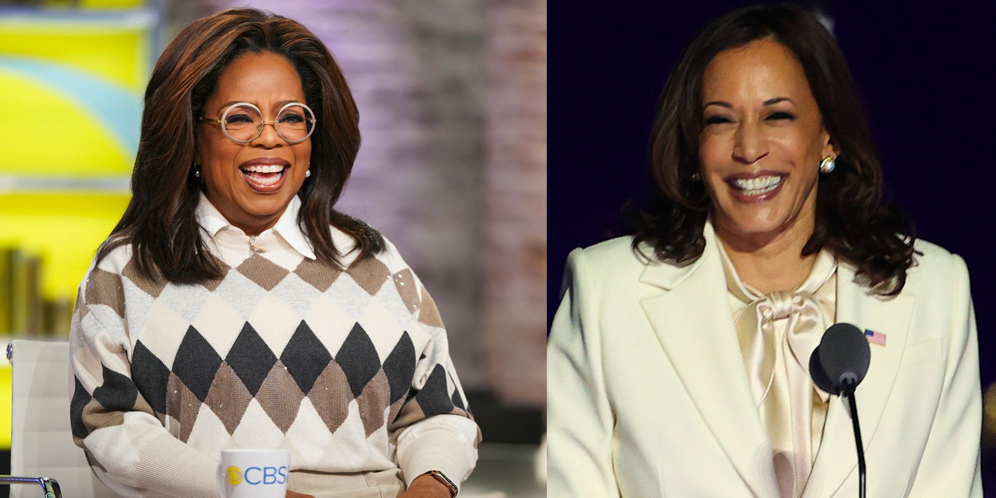 Oprah Reflects On Significance Of Kamala Harris's Election As VP