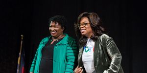 oprah winfrey campaigns with democratic gubernatorial candidate stacey abrams