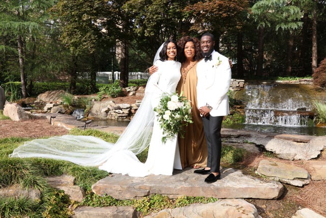 Oprah's Student Reflects on Oprah Walking Her Down the Aisle at Her Wedding