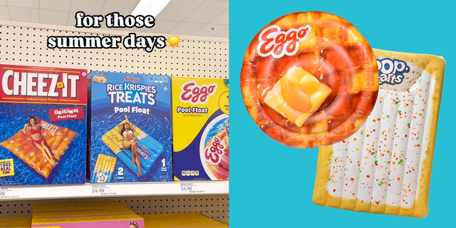 target eggo pop tarts pool floats