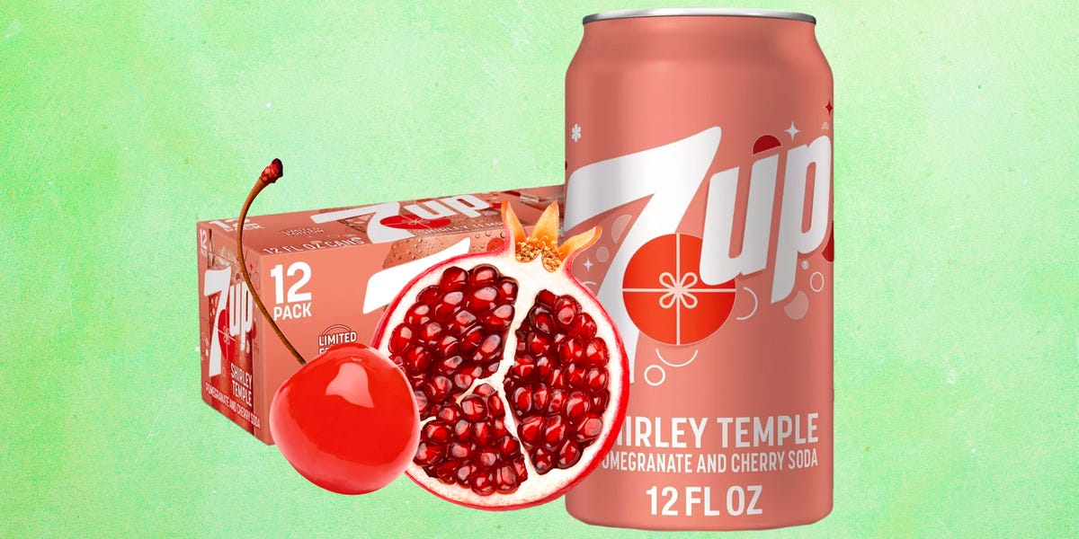 7-Up Is Dropping A Shirley Temple Soda