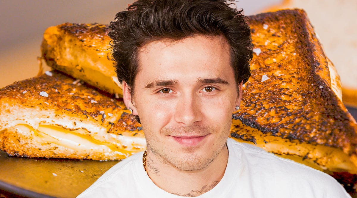 preview for Brooklyn Beckham Takes Another Shot At Making A Grilled Cheese