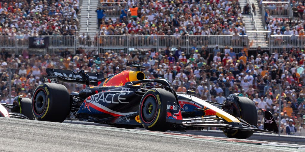 Verstappen wins 50th career F1 victory at the US Grand Prix