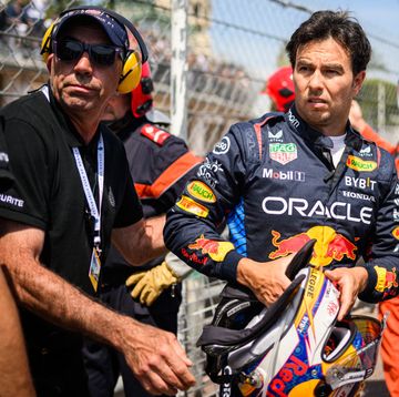 oracle red bull racing's mexican driver sergio perez