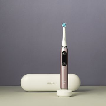 paarse tandenborstel van oralb