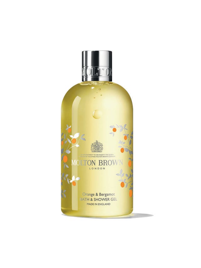 molton brown orange  bergamot bath  shower gel