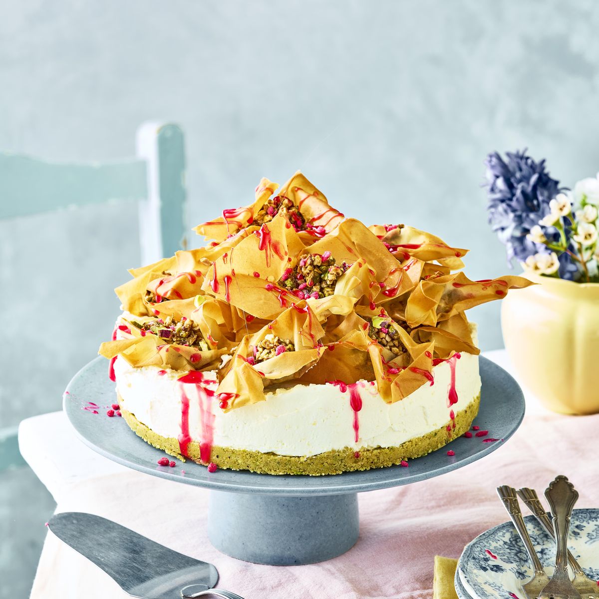 best cheesecake recipes orange blossom baklava cheesecake