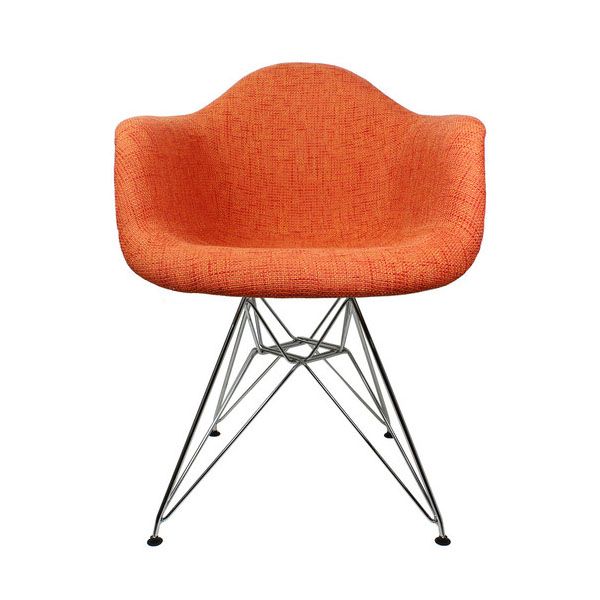 Orange sitting online chair