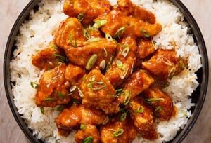 orange chicken