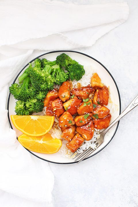 Healthy Orange Chicken