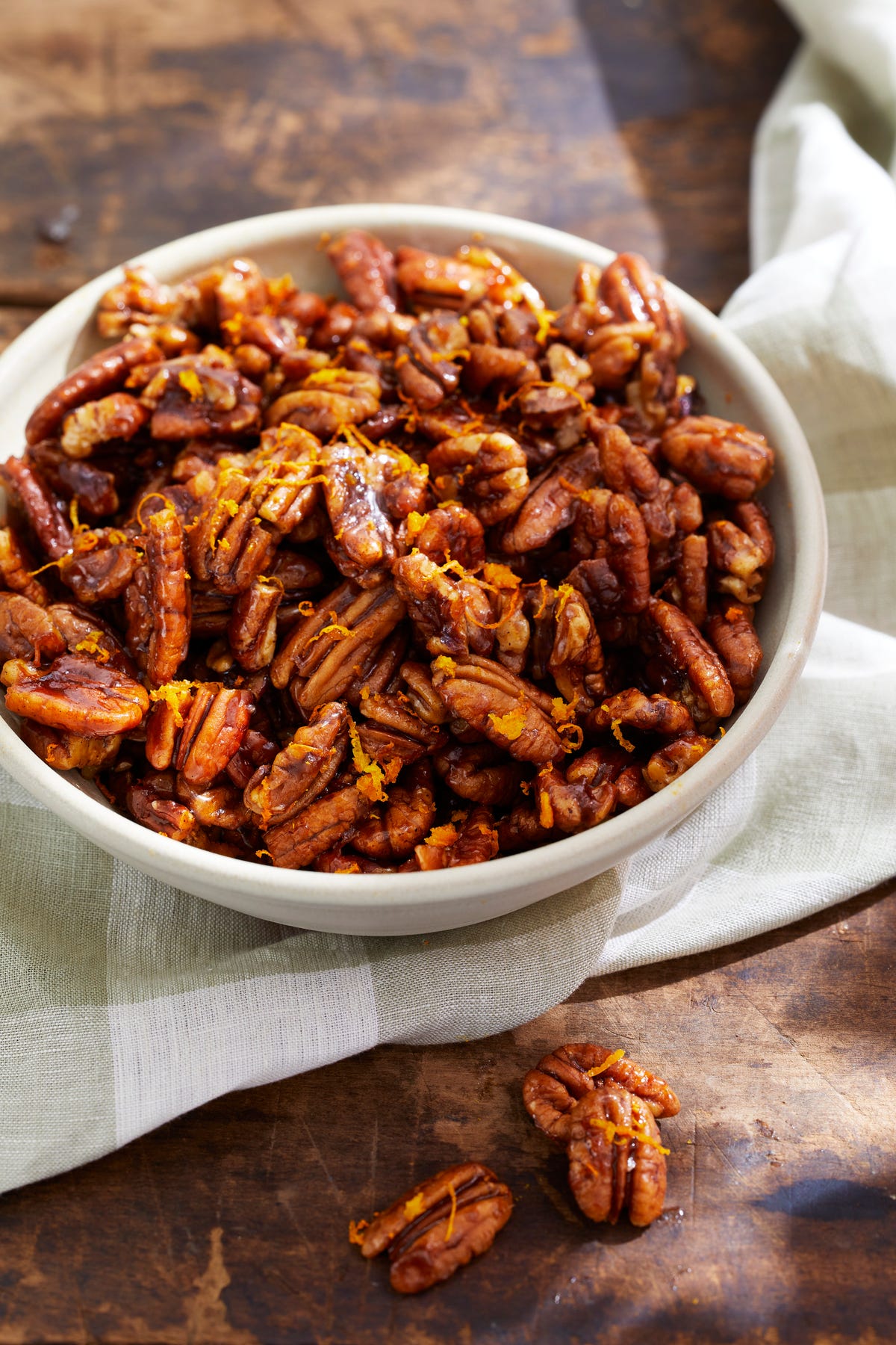 Orange-Glazed Pecans